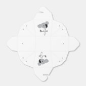 Koala Jo Haal de doos eruit, je kleuren geven de v Bedankdoosjes (Uitgevouwen)