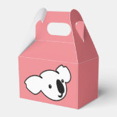 Koala Jo Handle Gift Box, uw kleuren Bedankdoosjes (Voorkant Zijde)
