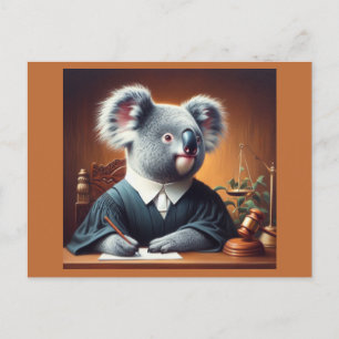 Koala Judge Briefkaart