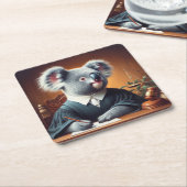 Koala Judge Kartonnen Onderzetters (Schuin)