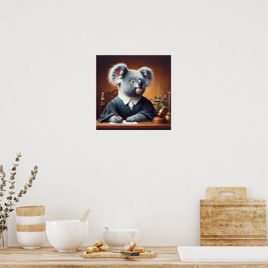 Koala Judge Poster (Keuken)