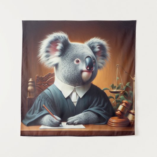 Koala Judge Wandkleed (Voorkant)