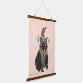 KOALA & KAKETOE HANGEND WANDKLEED (Gebogen)