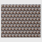 Koala Kangaroo Rider Cadeaupapier (Vlak)