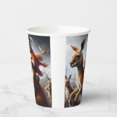 Koala Kangaroo Rider Papieren Bekers (Links)