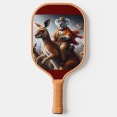 Koala Kangaroo Rider Pickleball Paddle (Achterkant)