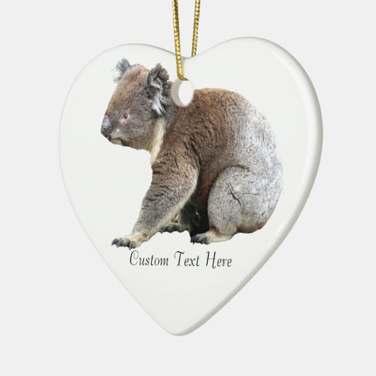 Koala Keramisch Ornament (Links)
