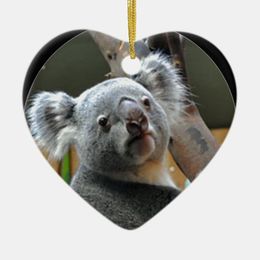 "Koala" Keramisch Ornament (Voorkant)