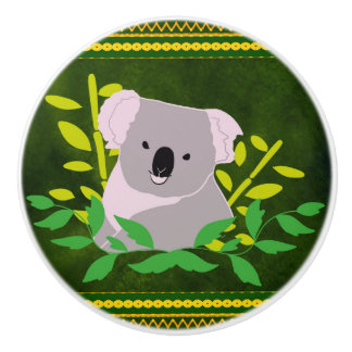 Koala Keramische Knop