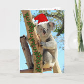 Koala Kerst Kaart (Voorkant)