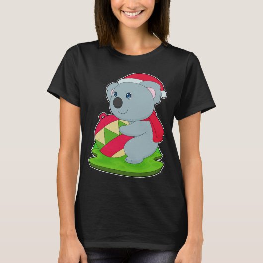 Koala kerstbel t-shirt (Voorkant)