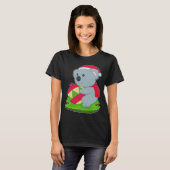 Koala kerstbel t-shirt (Voorkant volledig)