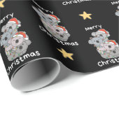 Koala kerstboomdieren Koalas Cadeaupapier (Rol Hoek)