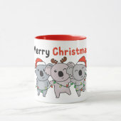 Koala-kerstdieren Koalas Merry-kerstMok Mok (Midden)