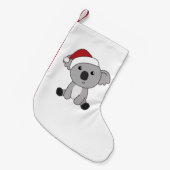 Koala Kerstsneeuwwinterdieren Koalas Adult C Kleine Kerstsok (Voorkant (Hangend))