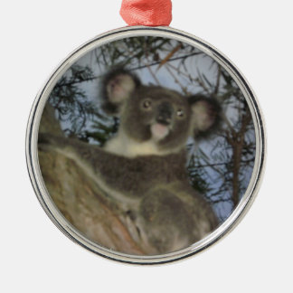Koala Kerstversier Metalen Ornament