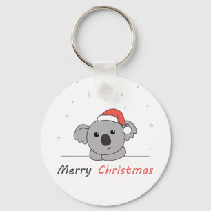 Koala Kerstwinter winterdieren Koalas Keychai Sleutelhanger