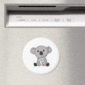 Koala Kerstwinter winterdieren Koalas Magneet (Insitu (Vaatwasser))