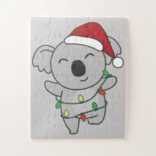 Koala Kerstwinterdieren Koalas Jigzaag Puzzl Legpuzzel