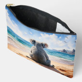 Koala kijkt naar de oceaan etui (Open)