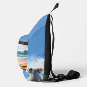 Koala kijkt naar de oceaan sling bag (Rechts)