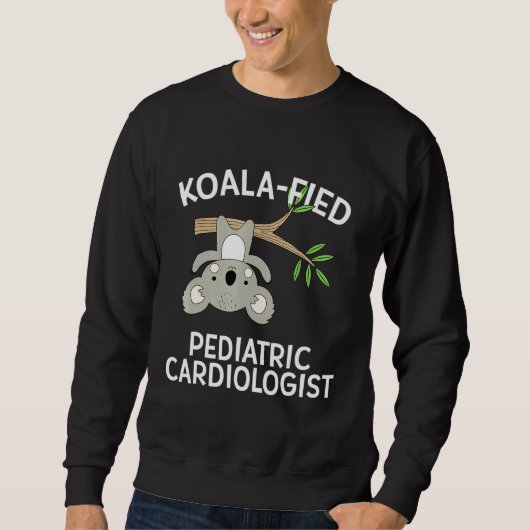 Koala kindercardiologie Cute Funny Pun Trui (Voorkant)
