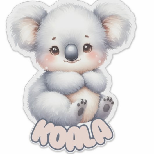 KOALA - KINDERDAGVERBLIJF STICKER (Voorkant)