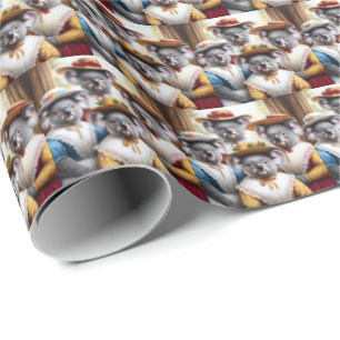Koala Kleine Vrouwen Cadeaupapier