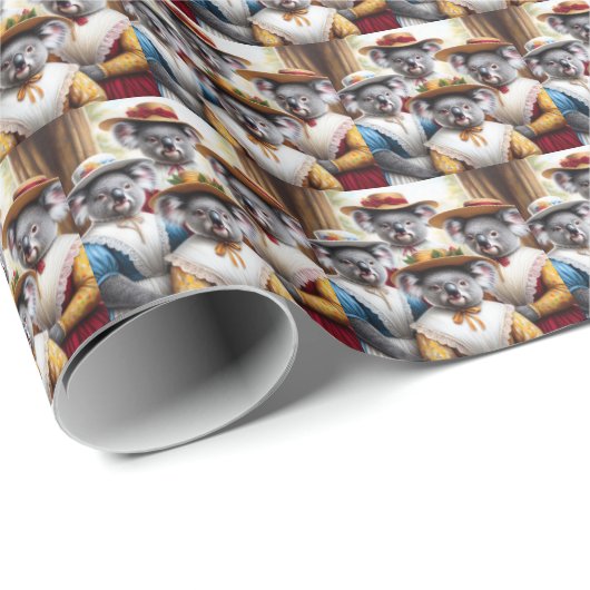 Koala Kleine Vrouwen Cadeaupapier (Rol Hoek)