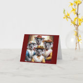 Koala Kleine Vrouwen Kaart (Gele Bloem)