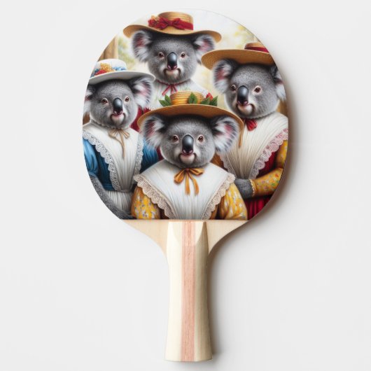 Koala Kleine Vrouwen Tafeltennisbatje (Voorkant)