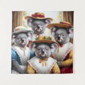 Koala Kleine Vrouwen Wandkleed (Voorkant)