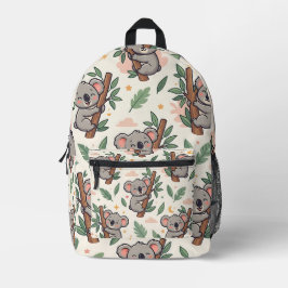 Koala Knuffelboom Rugzak – Cute Pastel Woud