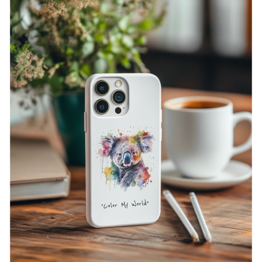 Koala Knuffels in kleur, op maat Case-Mate iPhone Case