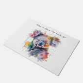 Koala Knuffels in kleur, op maat Deurmat (Schuin)
