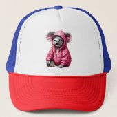 Koala Knuffels: Schattige Moeder en Baby Trucker Pet (Voorkant)