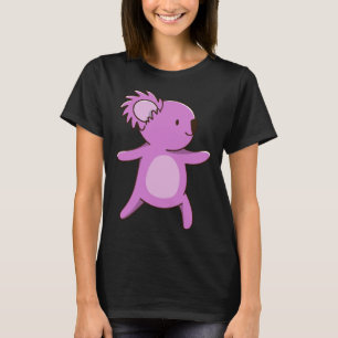 koala koala schattig australië yogahouding 2 t-shirt