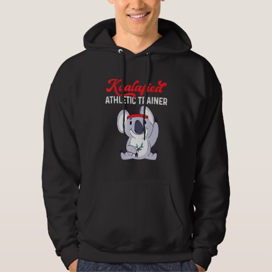Koala Koalafied Atletische Trainer Cardio Koala Hoodie (Voorkant)