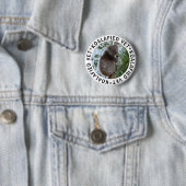 Koala Koalafied Gekwalificeerde Dierenarts Schatti Ronde Button 5,7 Cm (In situ)