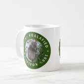 Koala Koalafied Gekwalificeerde Stomme Animal Aust Koffiemok (Voorkant links)