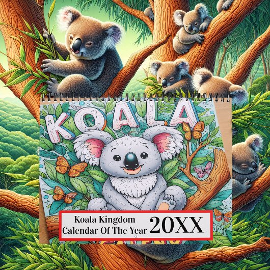 Koala Koninkrijkskalender van het jaar 2025/2026 Kalender