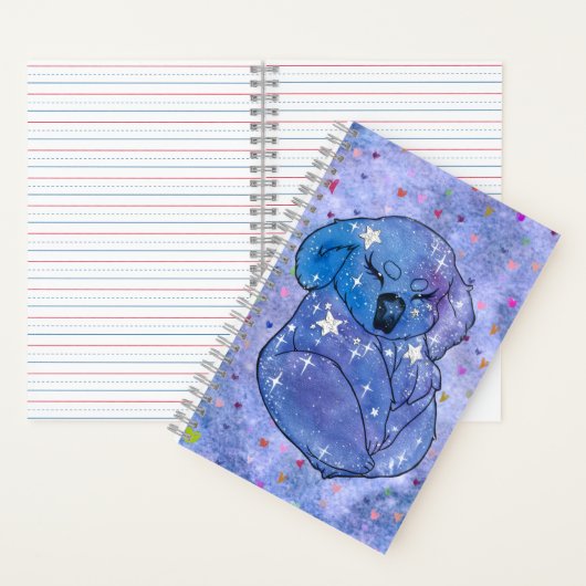 Koala krijgt de naam Seven Notitieboek (Binnen)