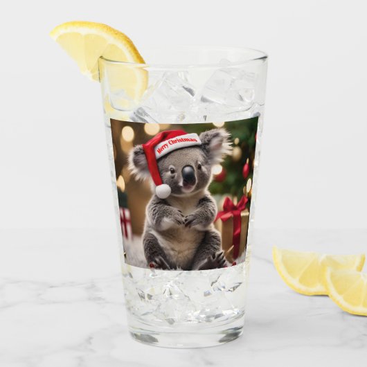 Koala Kris Kringle: Christmas Down Under Glas (Voorkant ijs)