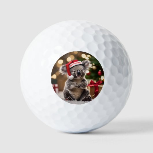 Koala Kris Kringle: Christmas Down Under Golfballen (Voorkant)