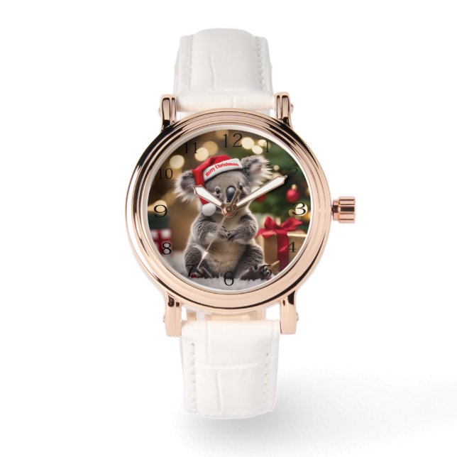 Koala Kris Kringle: Christmas Down Under Horloge (Voorkant)