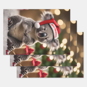 Koala Kris Kringle: Christmas Down Under Inpakpapier Vel