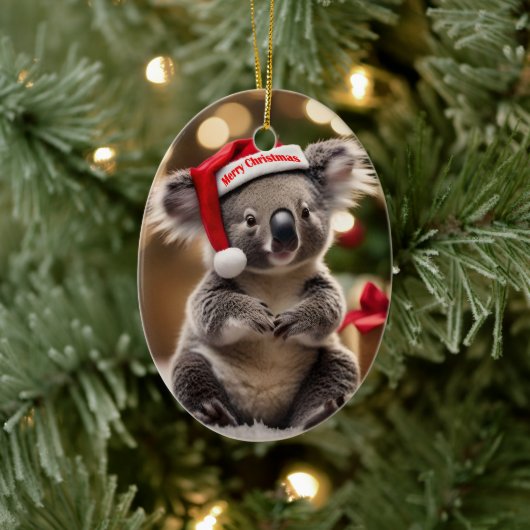 Koala Kris Kringle: Christmas Down Under Keramisch Ornament (Boom)