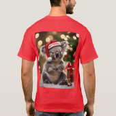 Koala Kris Kringle: Christmas Down Under T-shirt (Achterkant)