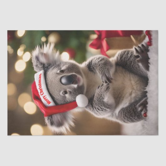 Koala Kris Kringle: Christmas Down Under Tissuepapier (Voorkant)