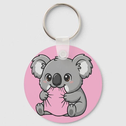 Koala kussensloop ontwerp sleutelhanger (Voorkant)
